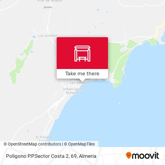 Poligono P.P.Sector Costa 2, 69 map