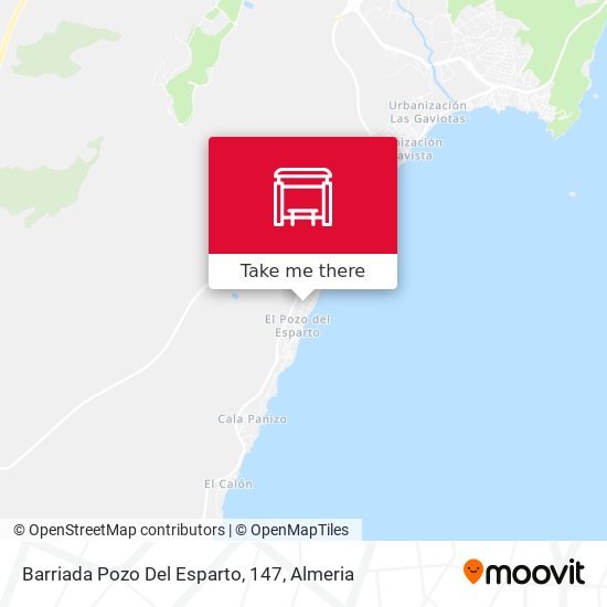 Barriada Pozo Del Esparto, 147 map