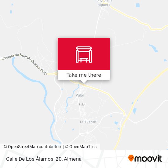 Calle De Los Álamos, 20 map