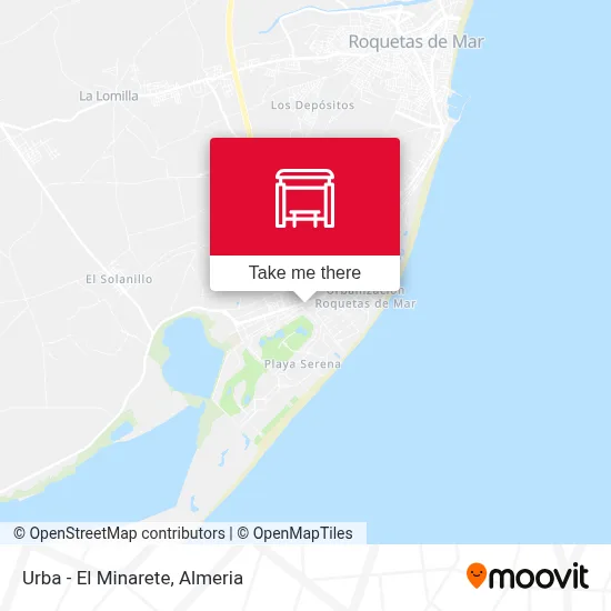 Urba - El Minarete map