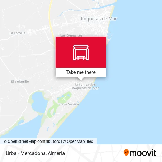 Urba - Mercadona map
