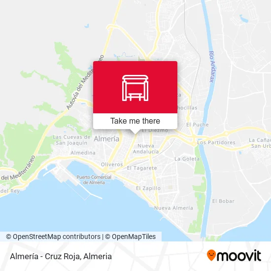 Almería - Cruz Roja map