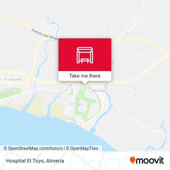Hospital El Toyo map