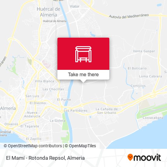 El Mamí - Rotonda Repsol map