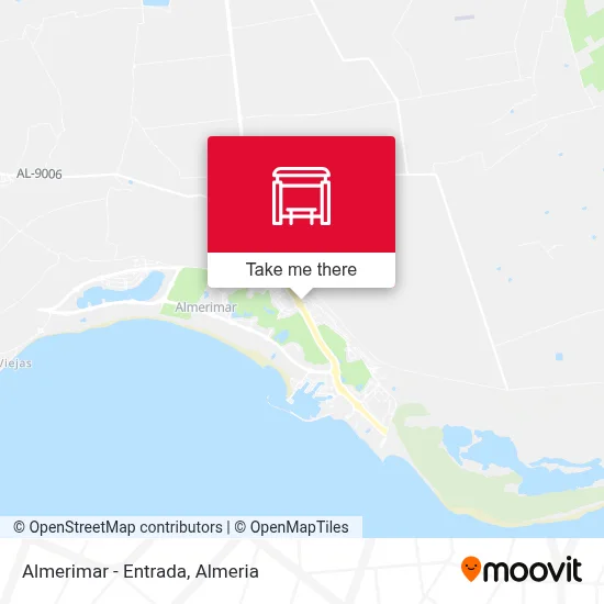 Almerimar - Entrada map