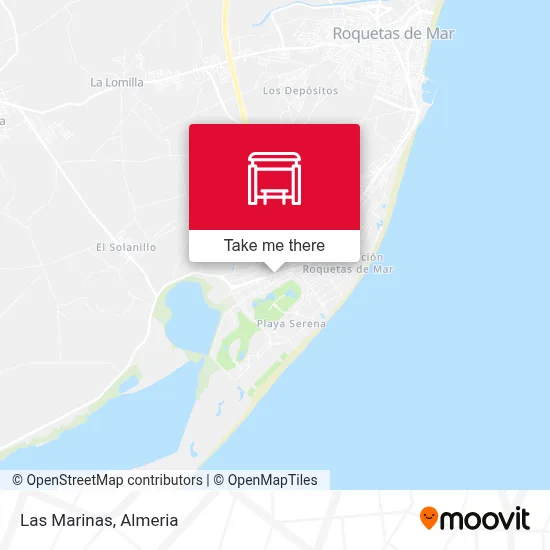 Las Marinas map