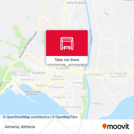 Almeria map