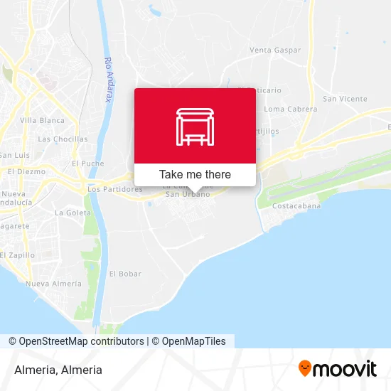 Almeria map