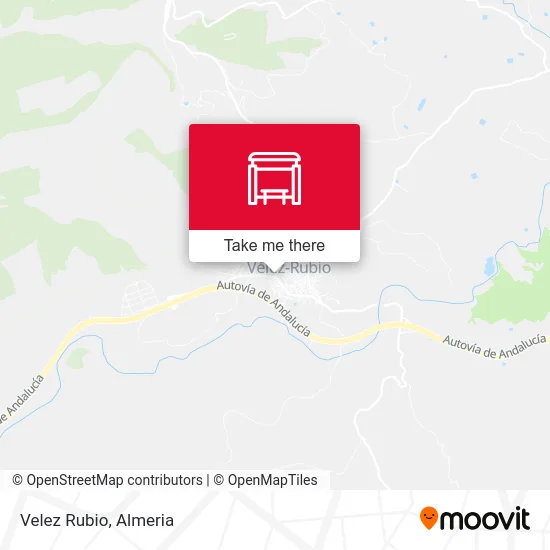 Velez Rubio map