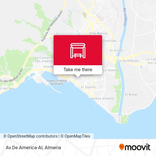 Av.De America-Al map