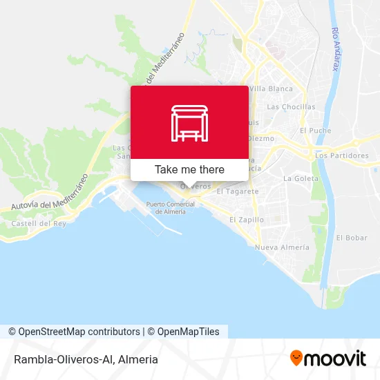 Rambla-Oliveros-Al map