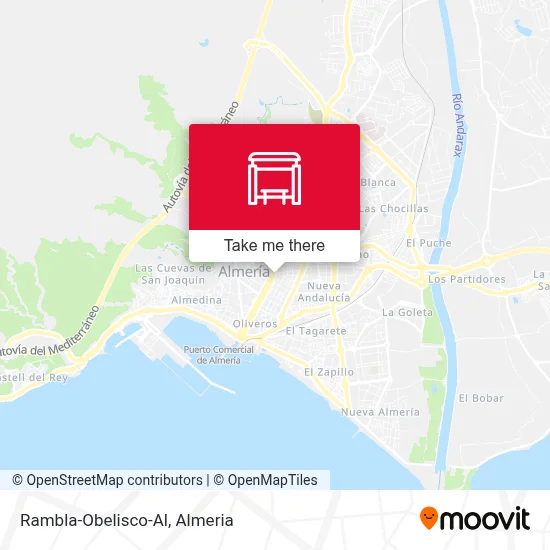 Rambla-Obelisco-Al map