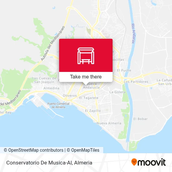 Conservatorio De Musica-Al map