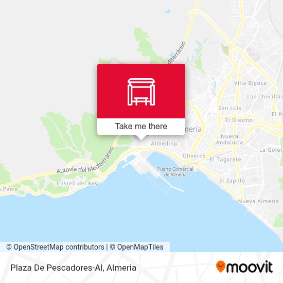 Plaza De Pescadores-Al map