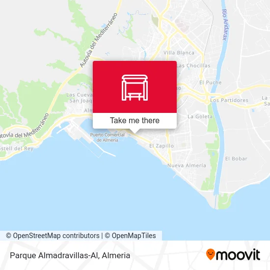 Parque Almadravillas-Al map