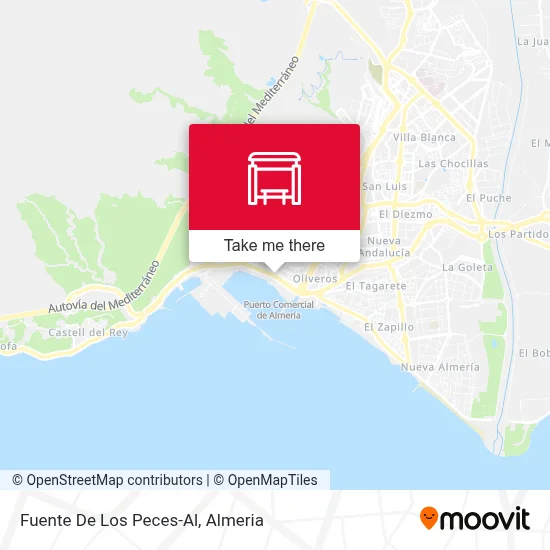 Fuente De Los Peces-Al map