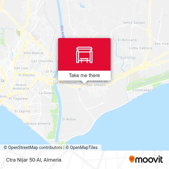 Ctra Nijar 50-Al map