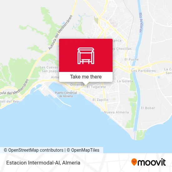 Estacion Intermodal-Al map