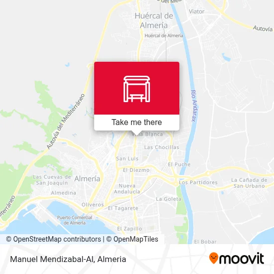 Manuel Mendizabal-Al map