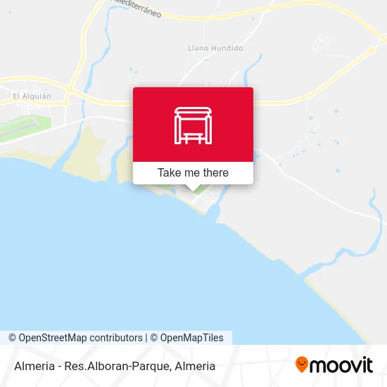 Almeria - Res.Alboran-Parque map