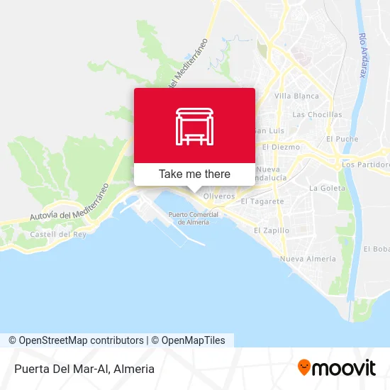 Puerta Del Mar-Al map