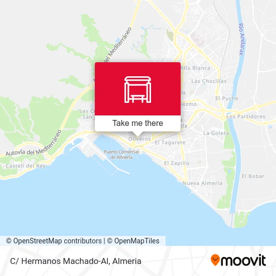 C/ Hermanos Machado-Al map