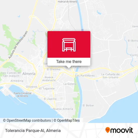 Tolerancia Parque-Al map