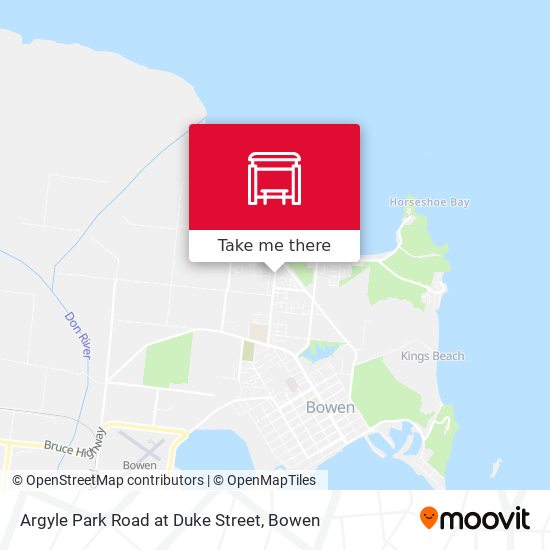 Mapa Argyle Park Road at Duke Street