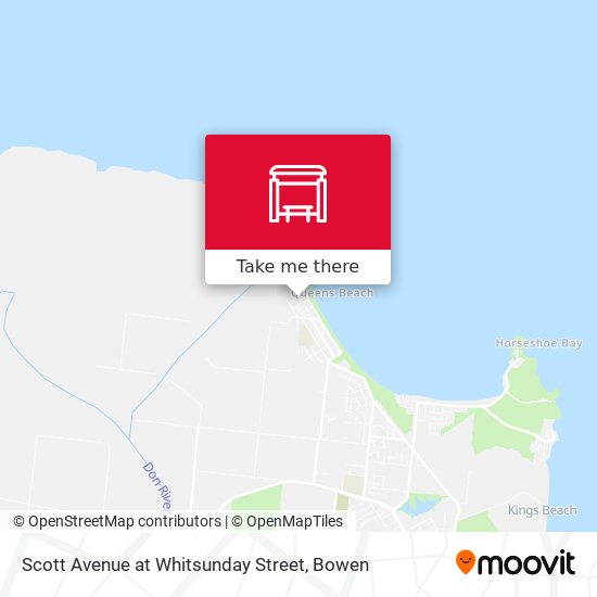 Scott Avenue at Whitsunday Street map