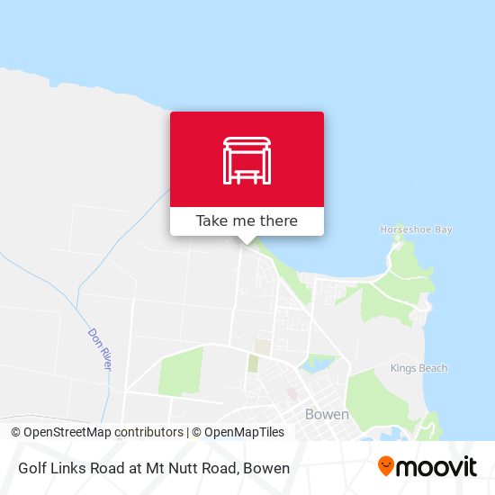 Golf Links Road at Mt Nutt Road map