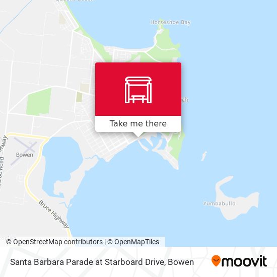Santa Barbara Parade at Starboard Drive map