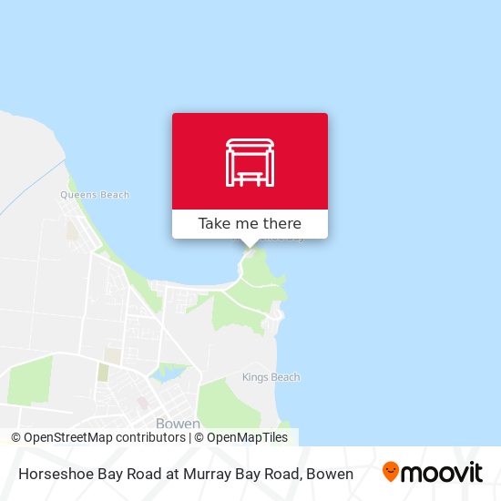 Mapa Horseshoe Bay Road at Murray Bay Road