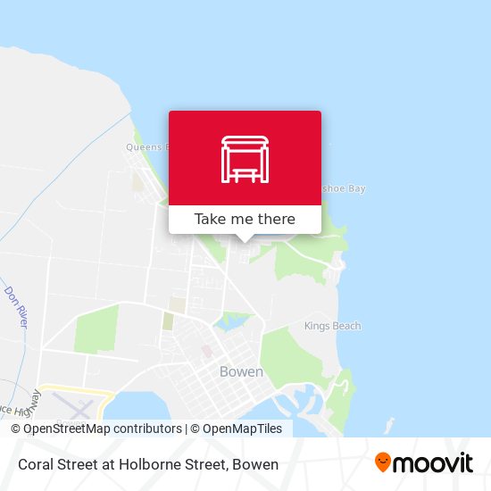 Mapa Coral Street at Holborne Street