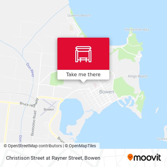 Mapa Christison Street at Rayner Street