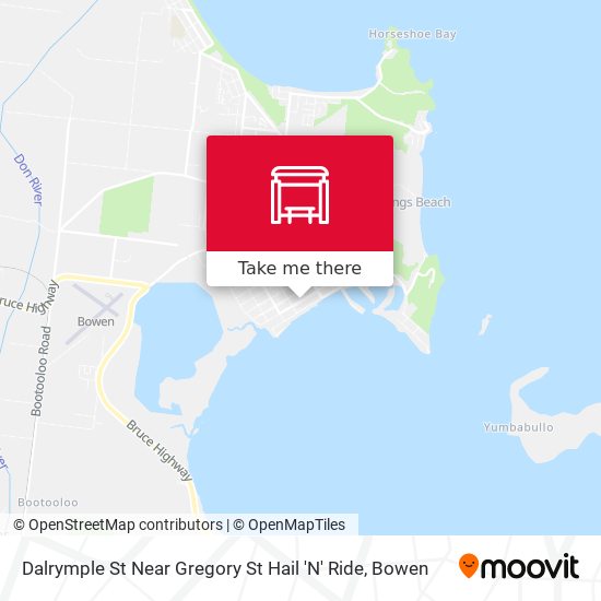 Mapa Dalrymple St Near Gregory St Hail 'N' Ride