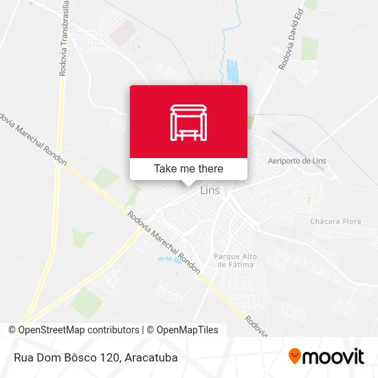 Rua Dom Bôsco 120 map