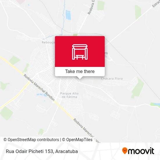 Rua Odair Picheti 153 map