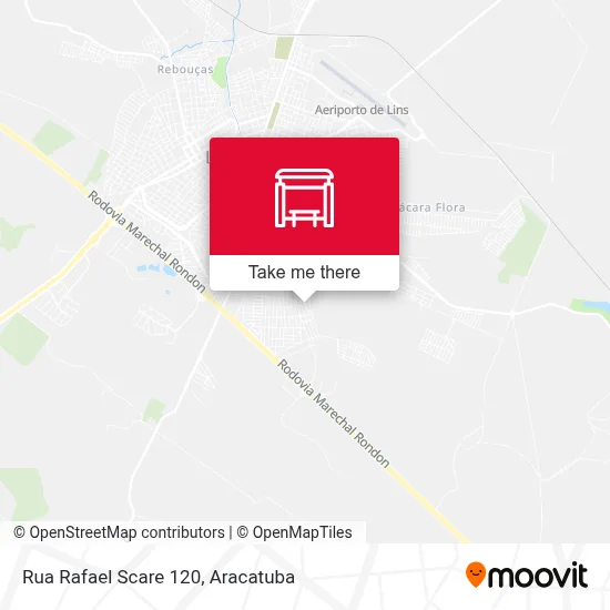 Rua Rafael Scare 120 map