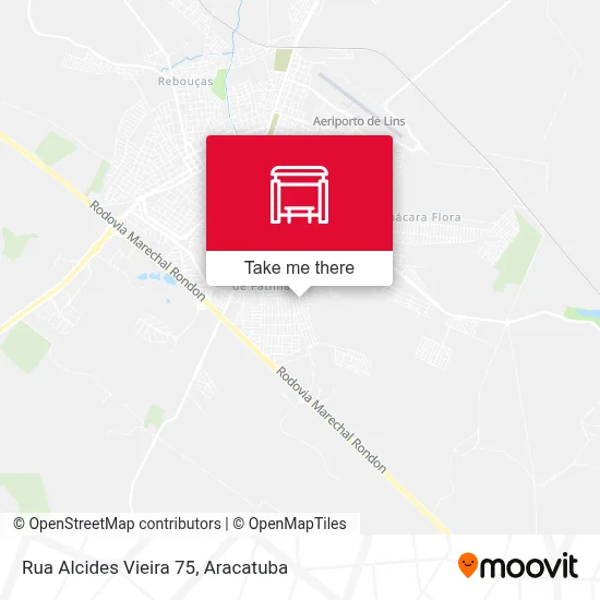Rua Alcides Vieira 75 map