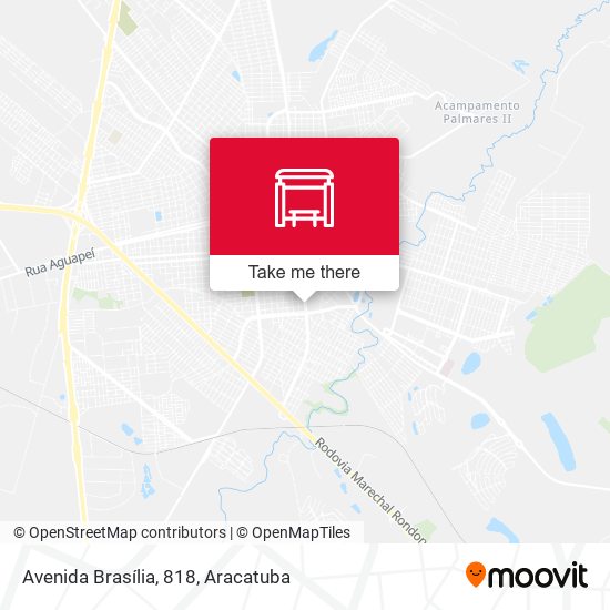 Avenida Brasília, 818 map