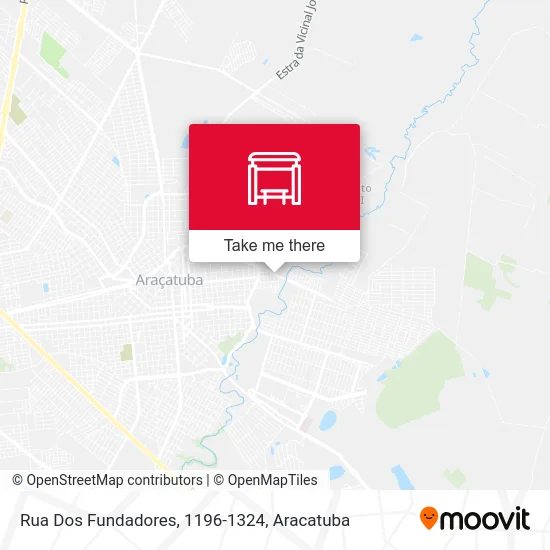 Rua Dos Fundadores, 1196-1324 map