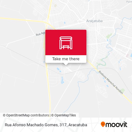 Rua Afonso Machado Gomes, 317 map