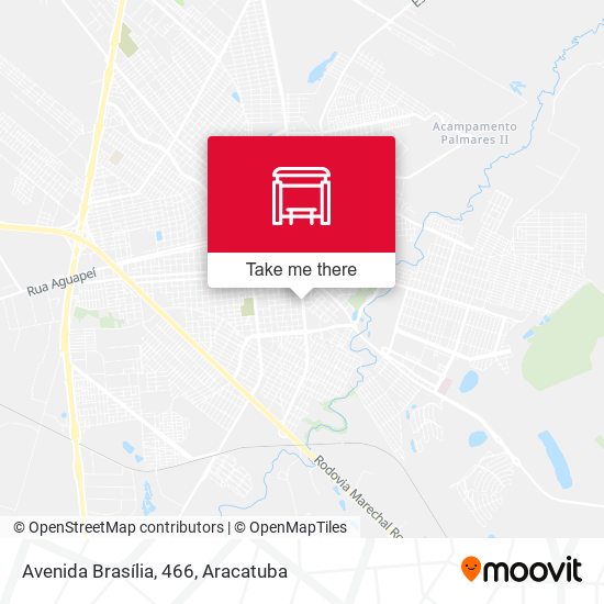 Avenida Brasília, 466 map