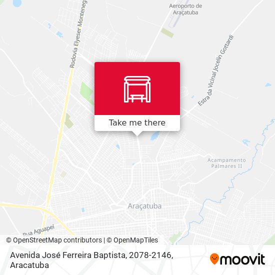 Avenida José Ferreira Baptista, 2078-2146 map