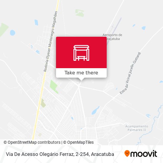 Via De Acesso Olegário Ferraz, 2-254 map