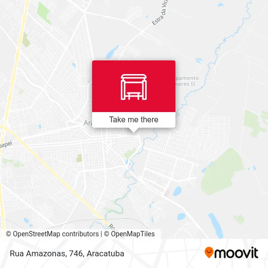 Rua Amazonas, 746 map