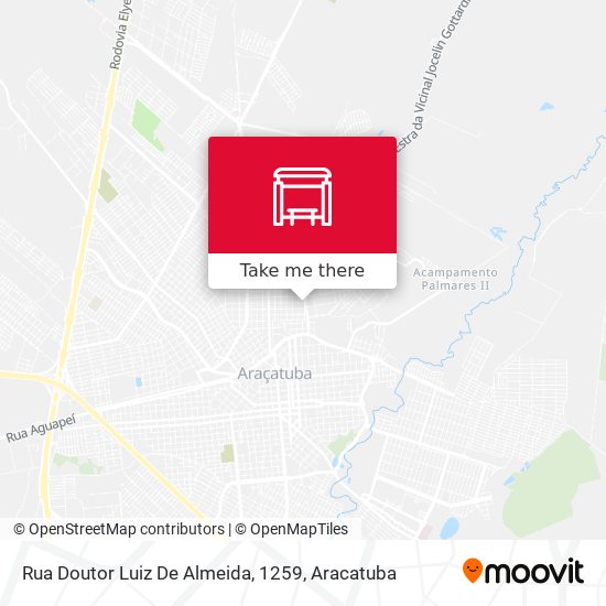 Mapa Rua Doutor Luiz De Almeida, 1259