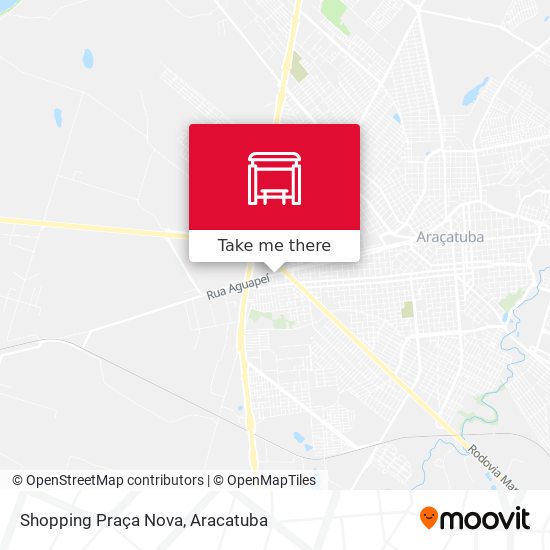 Mapa Shopping Praça Nova