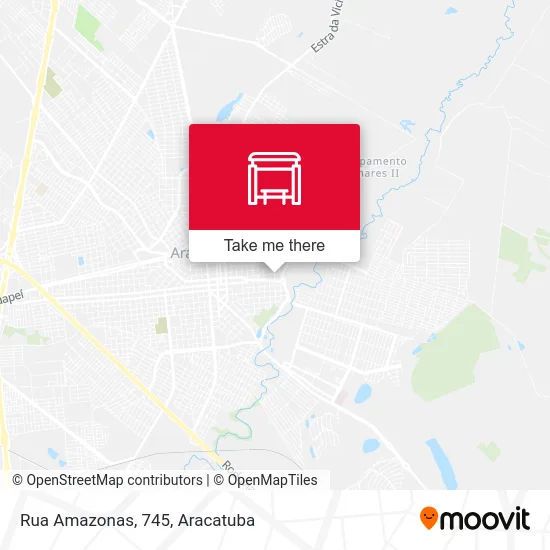 Rua Amazonas, 745 map