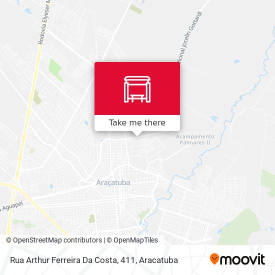 Mapa Rua Arthur Ferreira Da Costa, 411